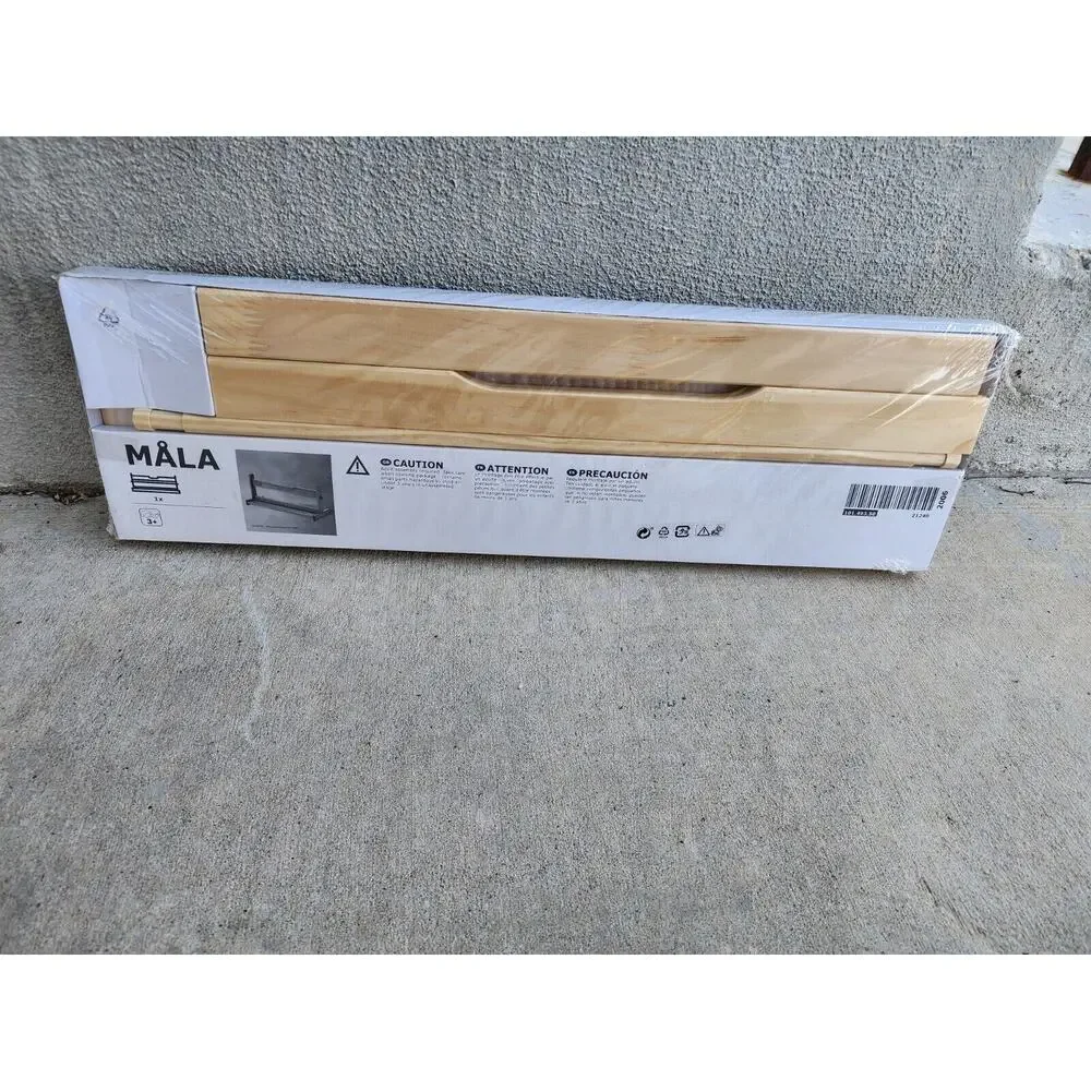 New IKEA MALA Wooden 18